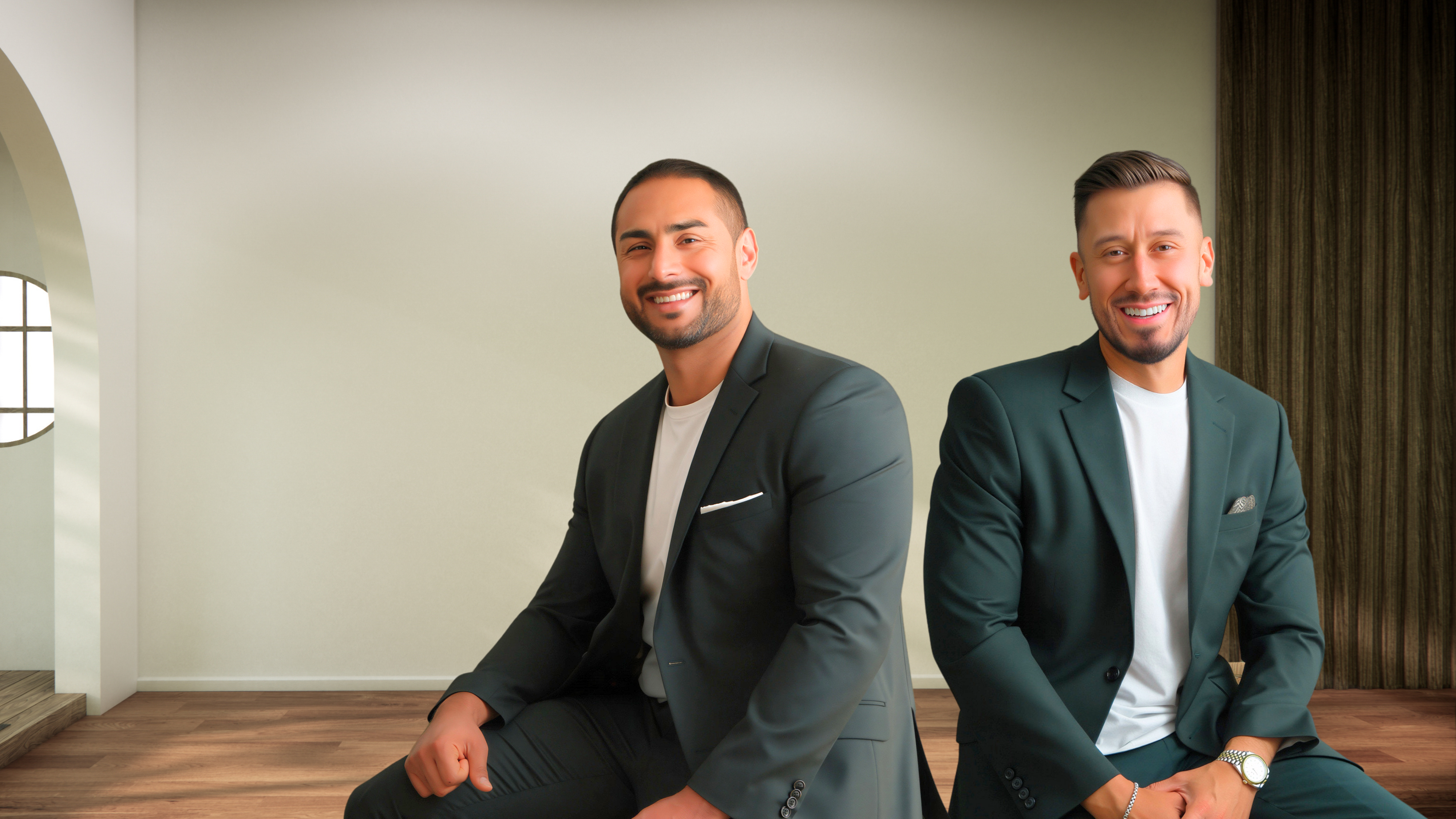 Asim Ebrahimi and Andrew Palillo, Bold Group real estate team in Pickering, Ontario